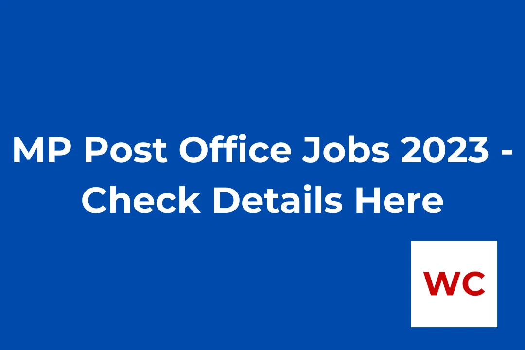 MP Post Office Jobs 2023