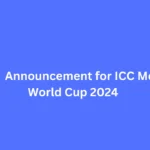 Pakistan Announcement for ICC Men's T20 World Cup 2024